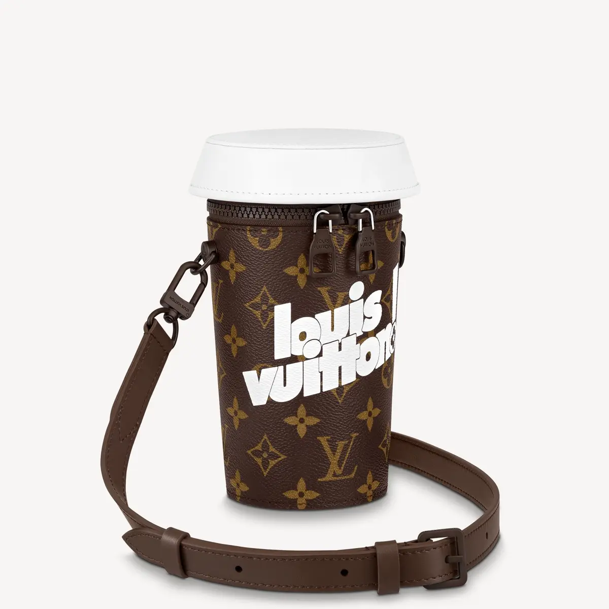 monogram everyday lv coffee cup pouch m80812 1 monogram everyday lv coffee cup pouch m80812 1