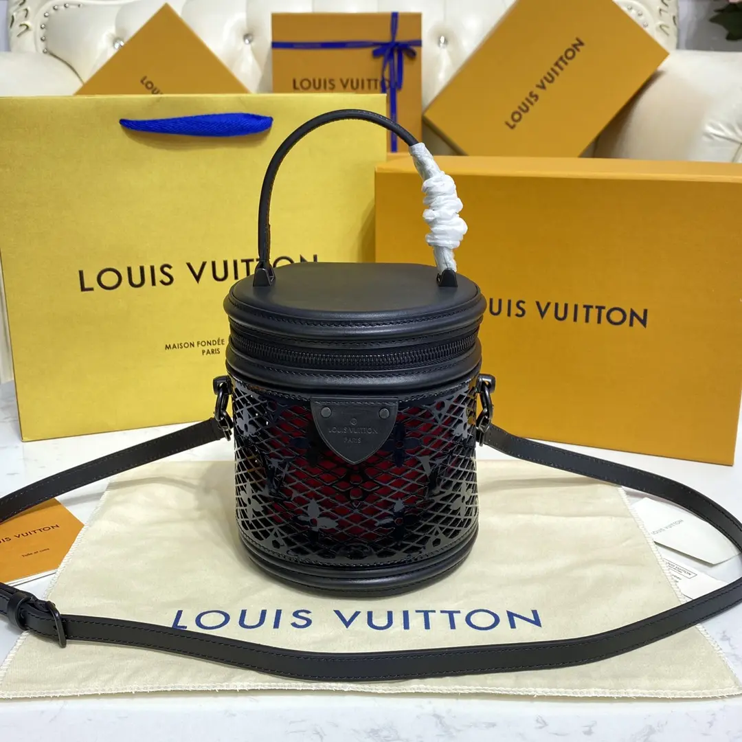 monogram lace bucket pm bag m20363 10