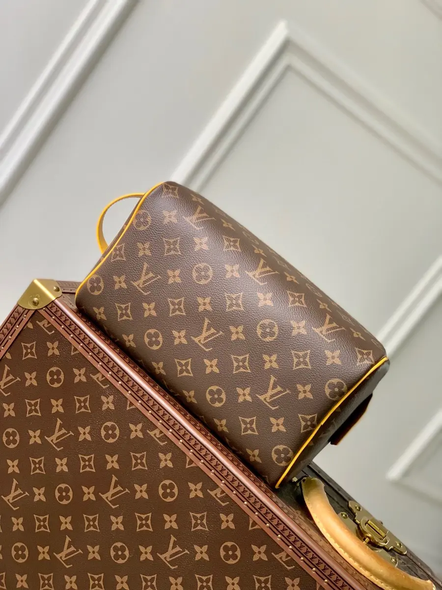 monogram macassar canvas dopp kit toiletry yellow m46764 10 monogram macassar canvas dopp kit toiletry yellow m46764 10