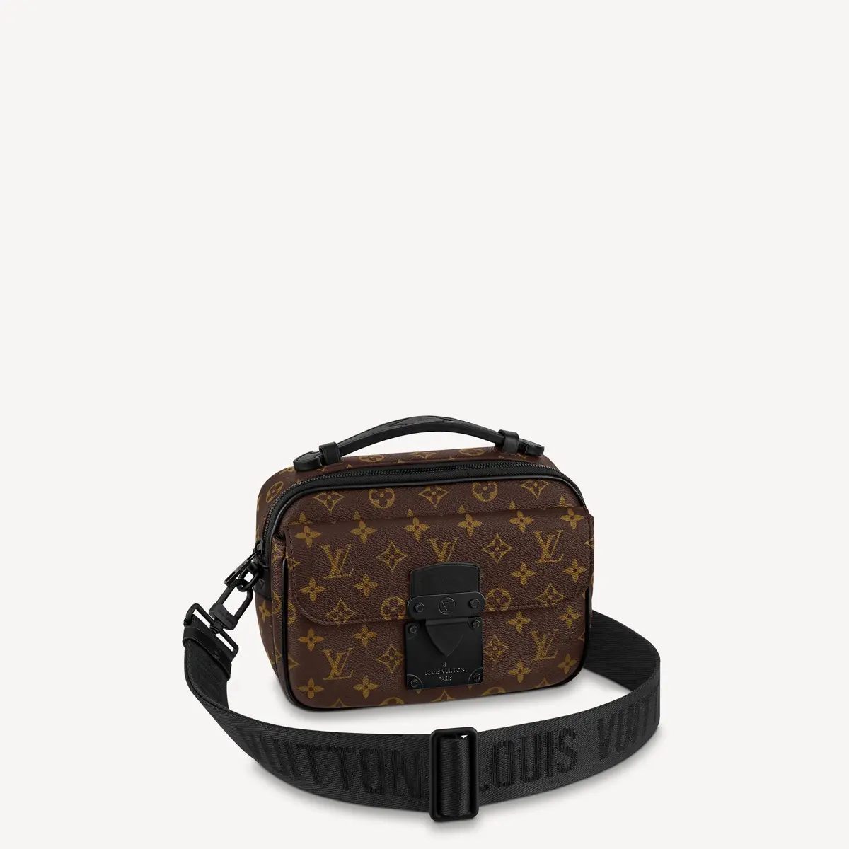 monogram macassar s lock messenger m45806 1