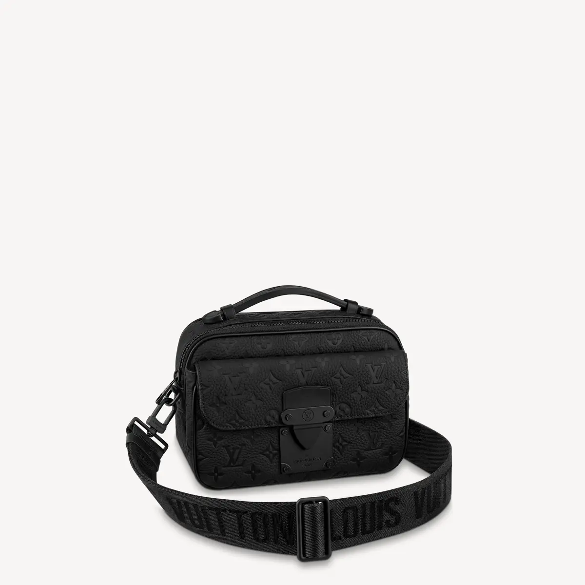 monogram macassar s lock messenger m58489 1