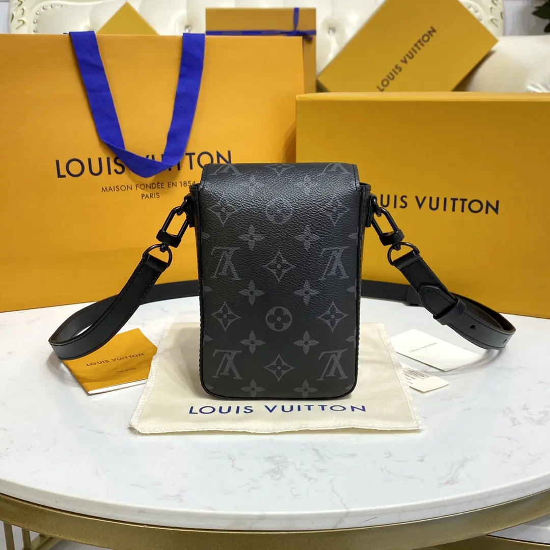 monogram macassar s lock vertical wearable wallet black m81522 black 3 monogram macassar s lock vertical wearable wallet black m81522 black 3