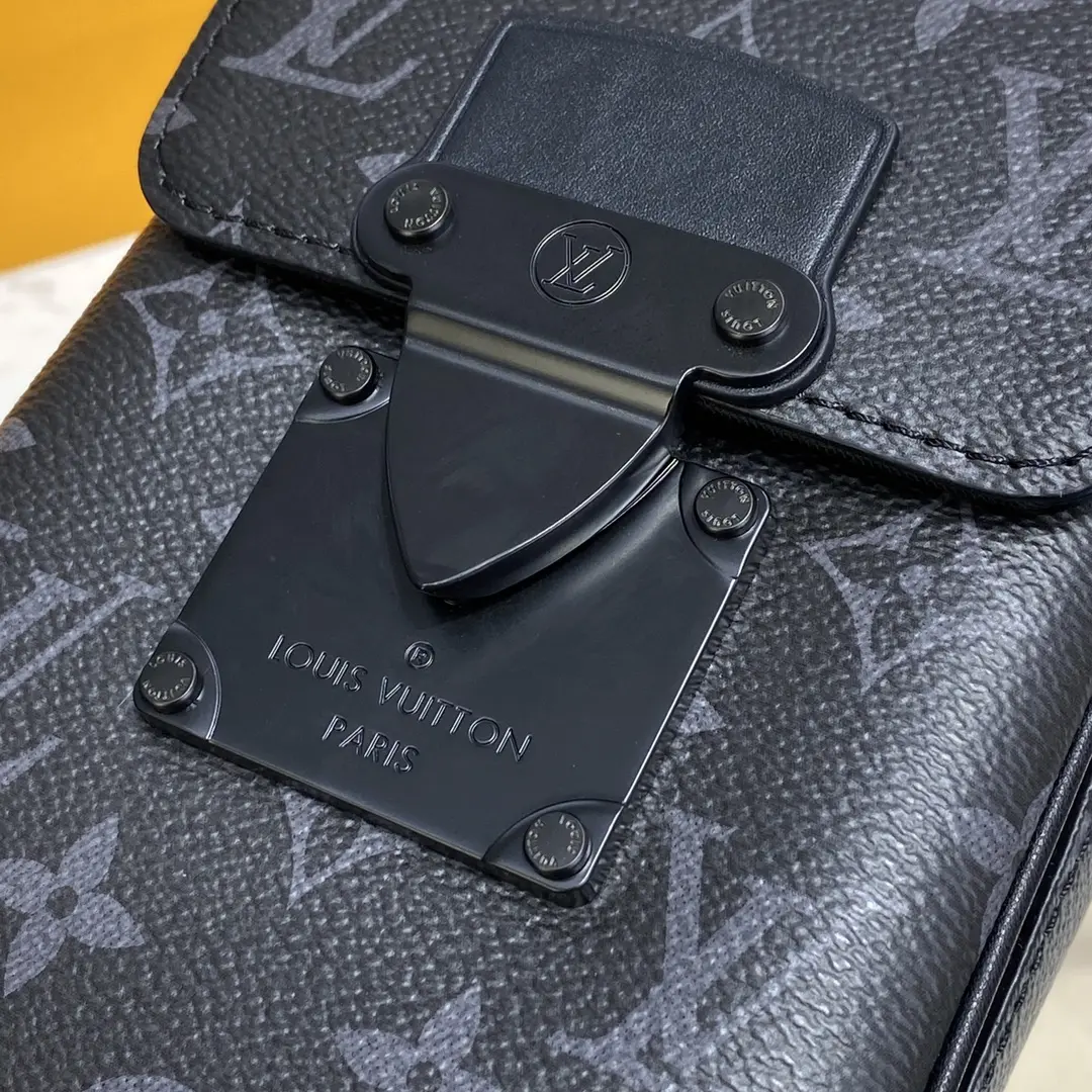 monogram macassar s lock vertical wearable wallet black m81522 black 7 monogram macassar s lock vertical wearable wallet black m81522 black 7