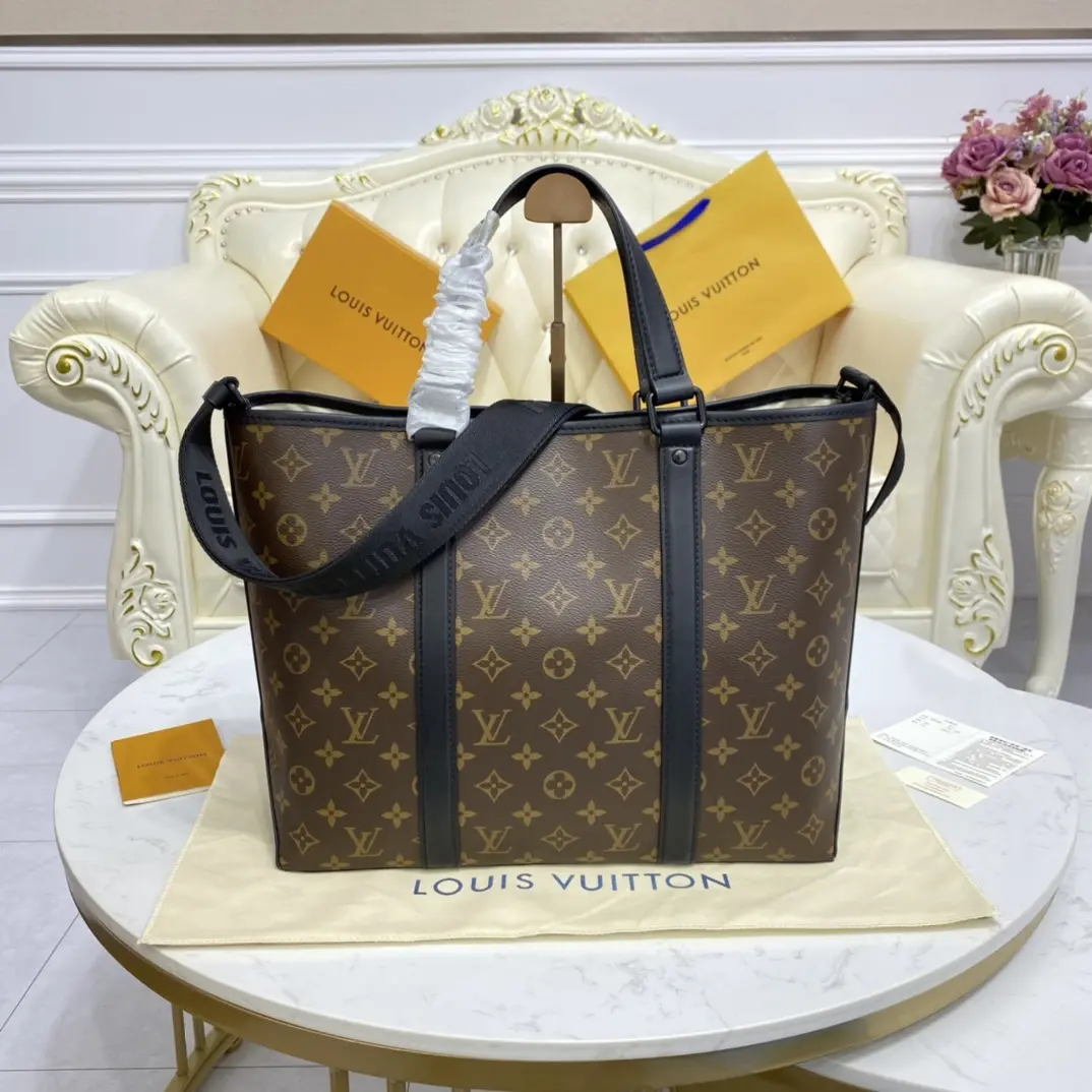 monogram macassar week end tote pm m45734 4