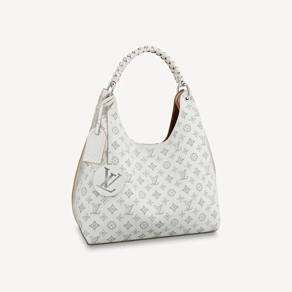 monogram mahina carmel hobo bag m57572 1 monogram mahina carmel hobo bag m57572 1