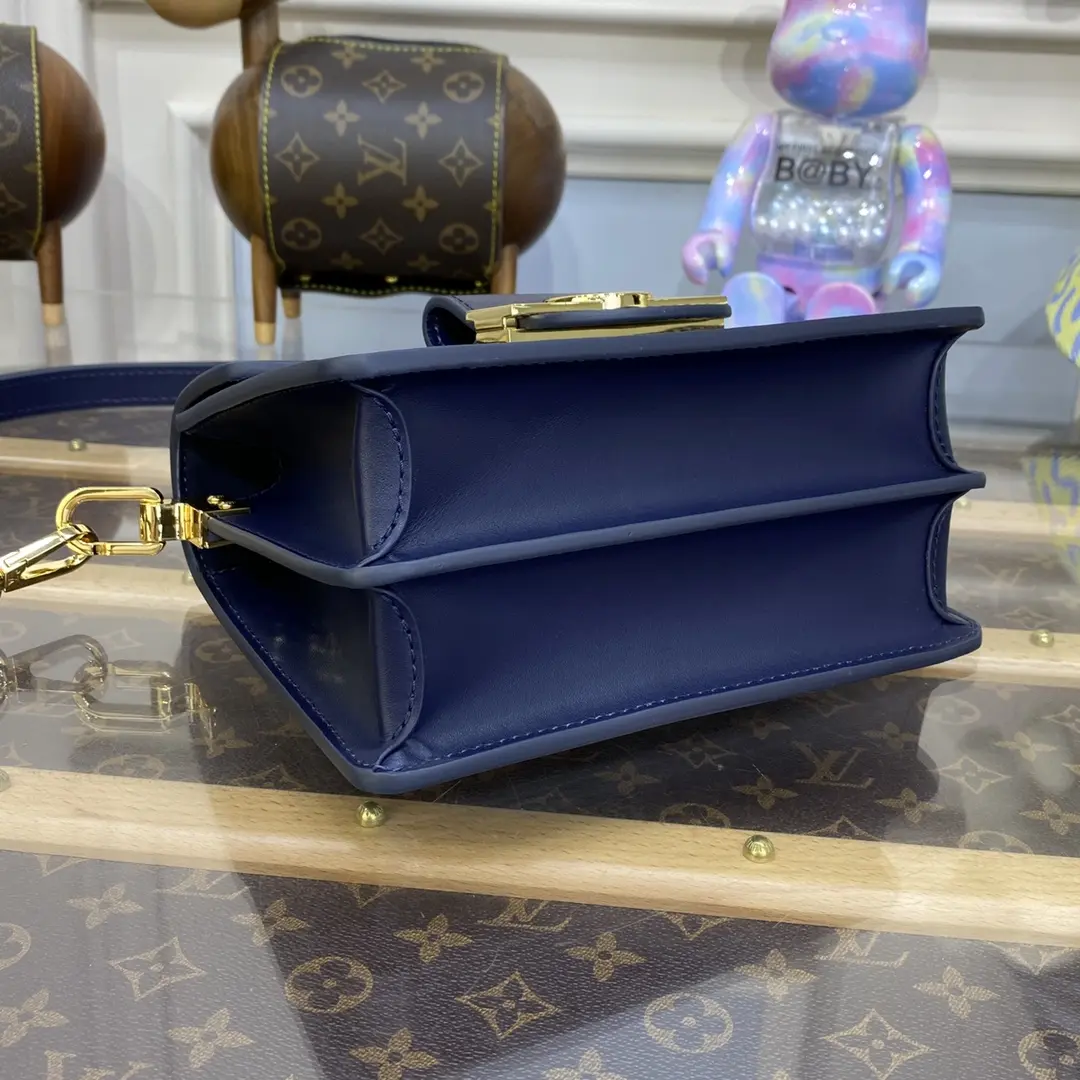 monogram mini dauphine handbag blue m22826 blue 5