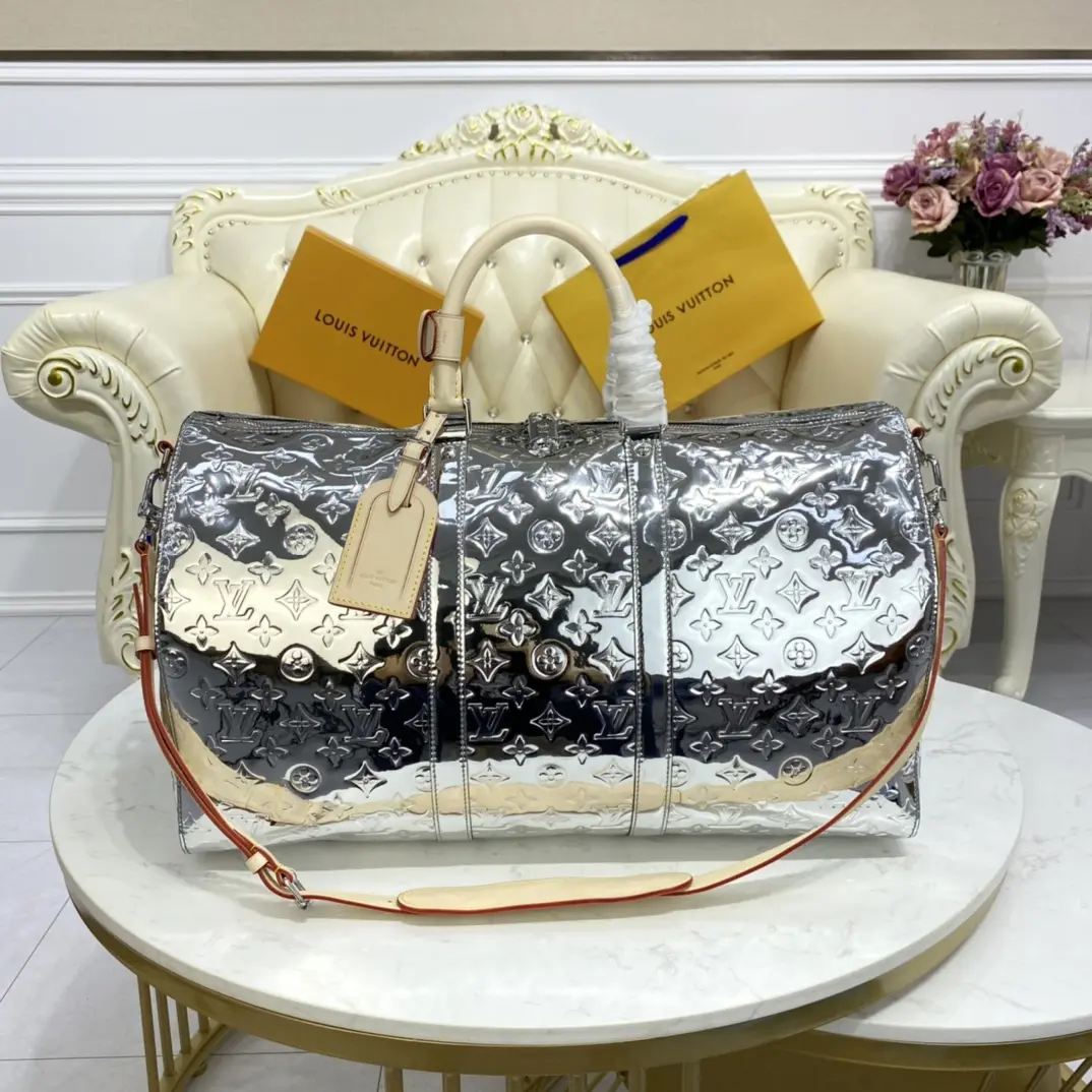 monogram mirror keepall bandouliere 50 m45886 5