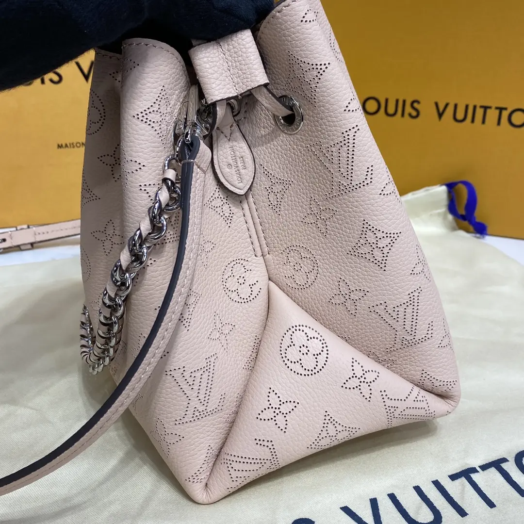 monogram motif bella bucket bag pink m57068 3