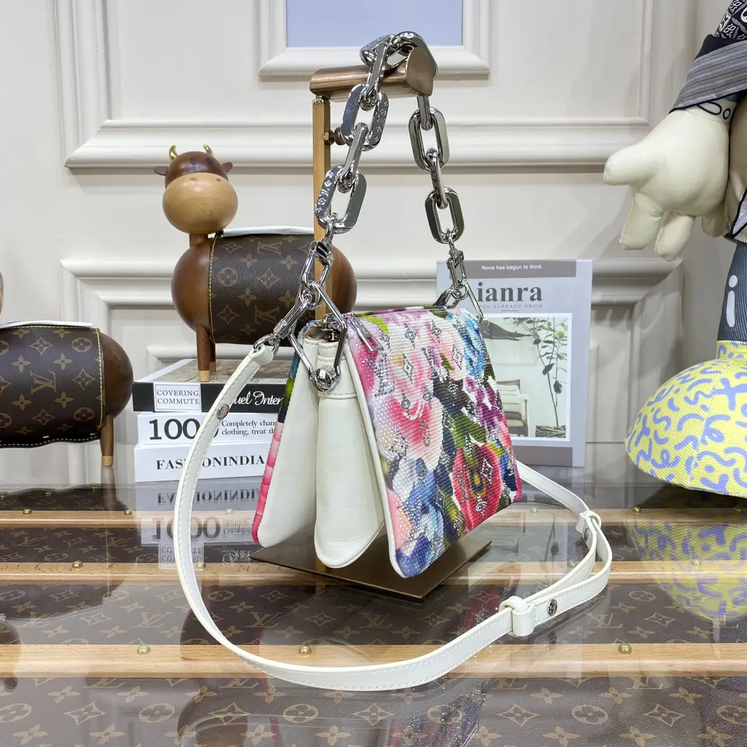 monogram motif coussin bb handbag m21157 4
