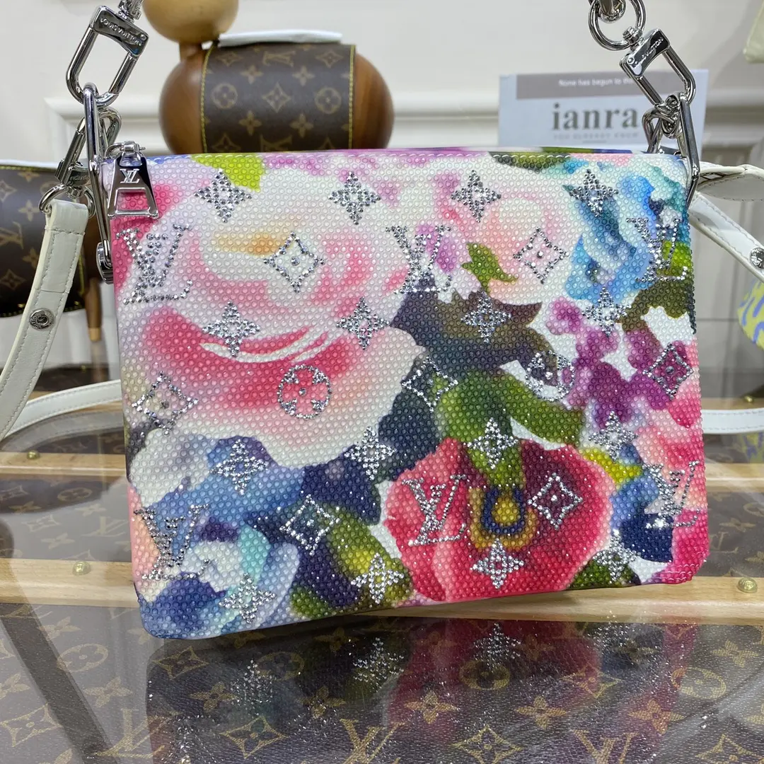 monogram motif coussin bb handbag m21157 5
