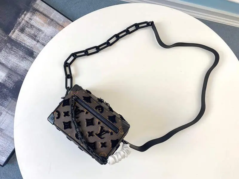 monogram motif mini soft trunk m68970 5