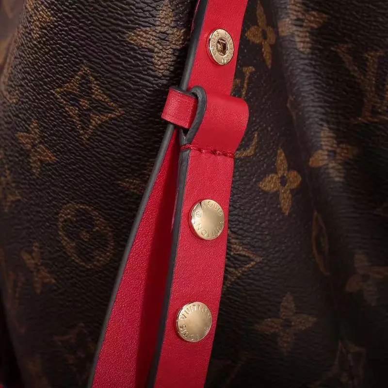 monogram neonoe handbag red m44021 6 monogram neonoe handbag red m44021 6