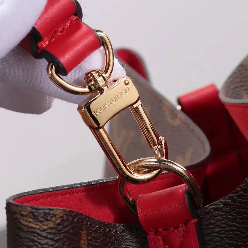 monogram neonoe handbag red m44021 7 monogram neonoe handbag red m44021 7