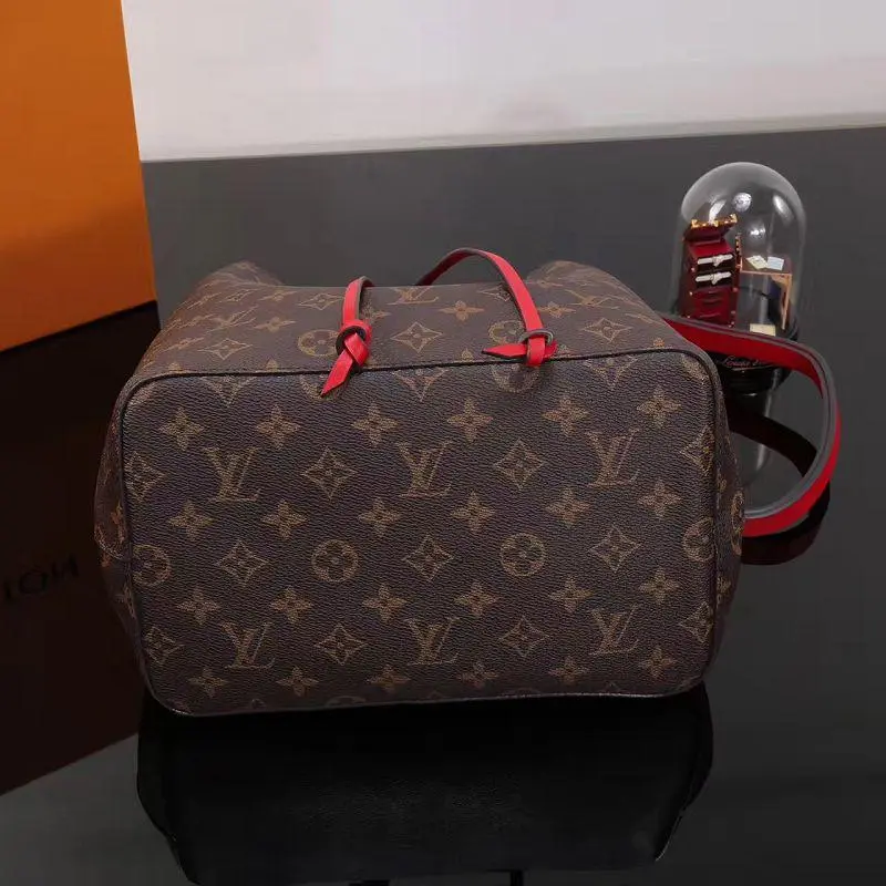 monogram neonoe handbag red m44021 8 monogram neonoe handbag red m44021 8