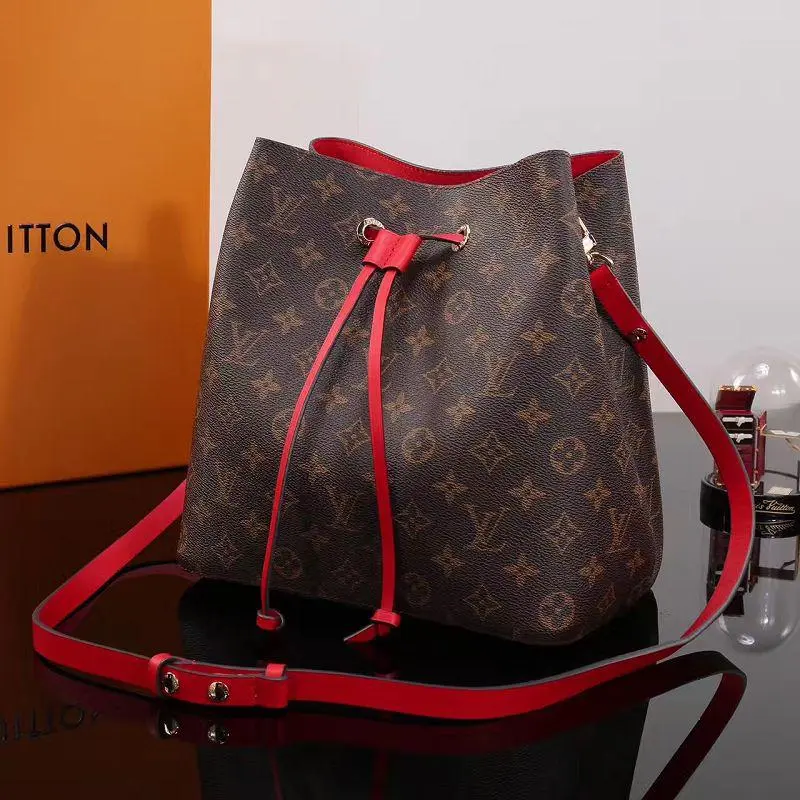 monogram neonoe handbag red m44021 9 monogram neonoe handbag red m44021 9