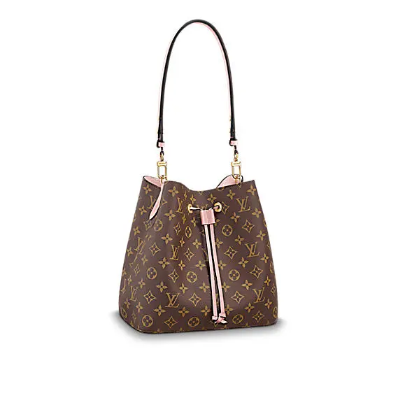 monogram neonoe handbag rose poudre m44022 1 monogram neonoe handbag rose poudre m44022 1