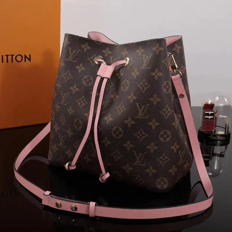 monogram neonoe handbag rose poudre m44022 3 monogram neonoe handbag rose poudre m44022 3