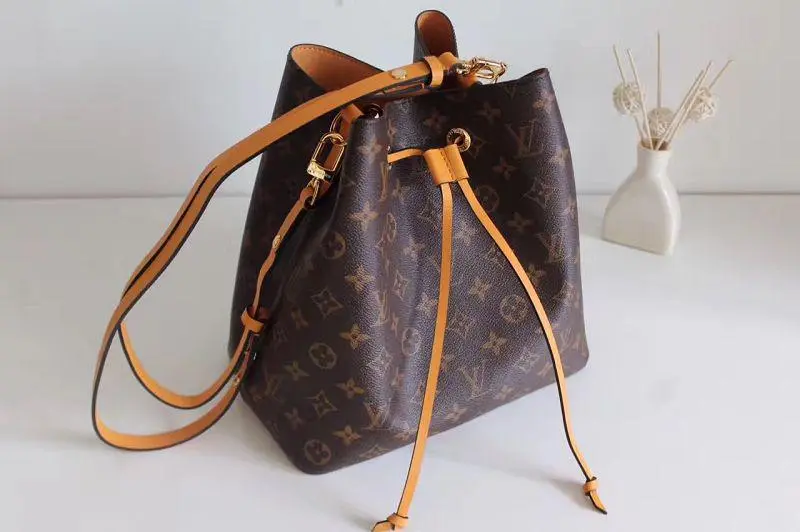 monogram neonoe handbag safran imperial m43430 4 monogram neonoe handbag safran imperial m43430 4