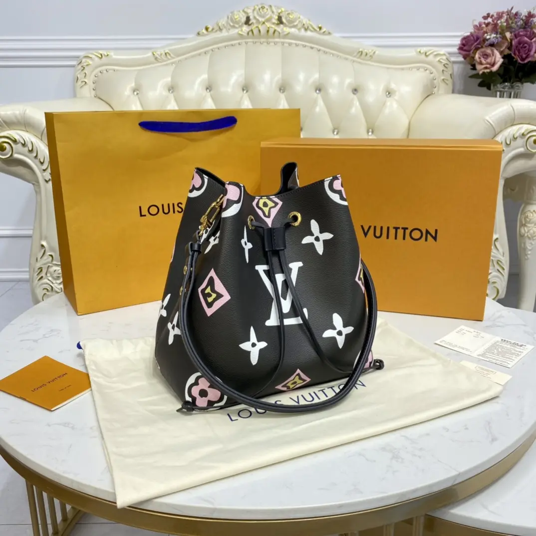 monogram neonoe mm bucket bag m45821 5 monogram neonoe mm bucket bag m45821 5