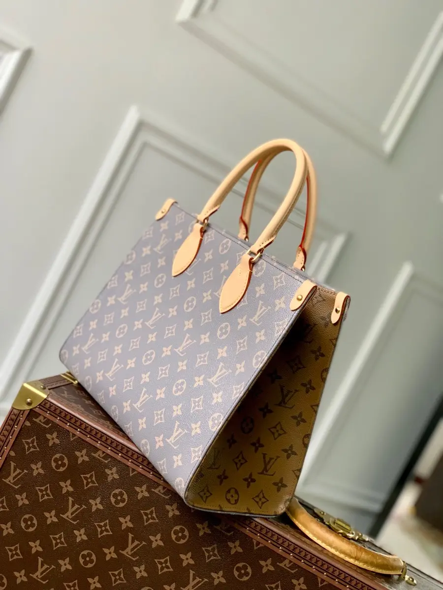 monogram onthego pm tote bag m12415 10
