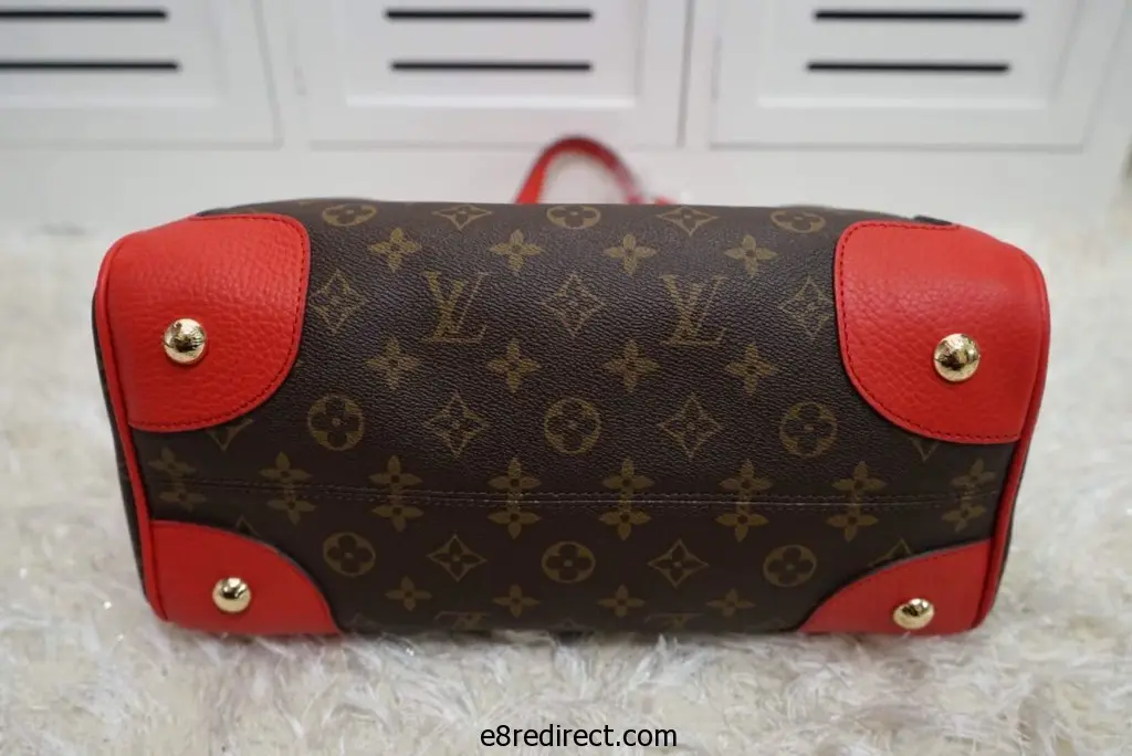 monogram retiro nm handbag red m50057 2