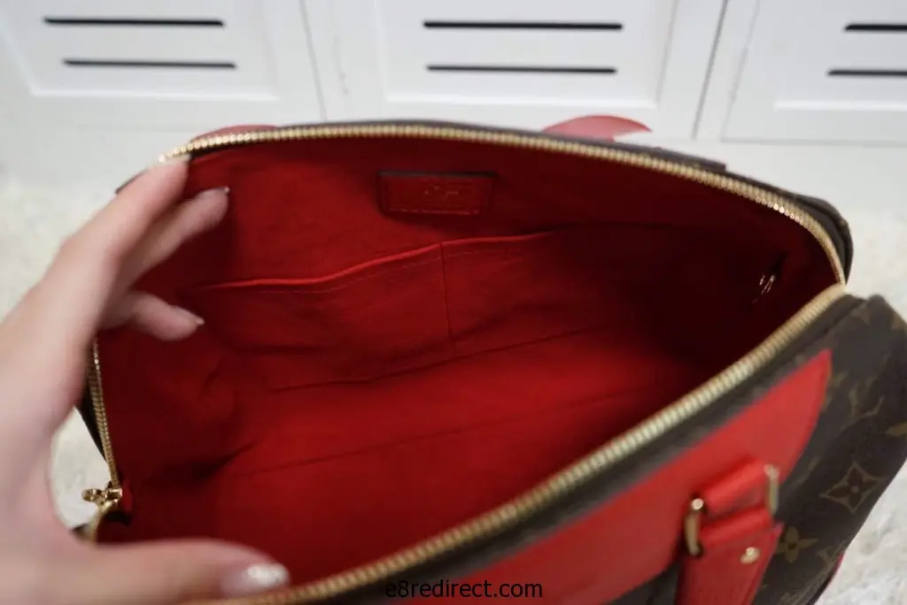 monogram retiro nm handbag red m50057 4