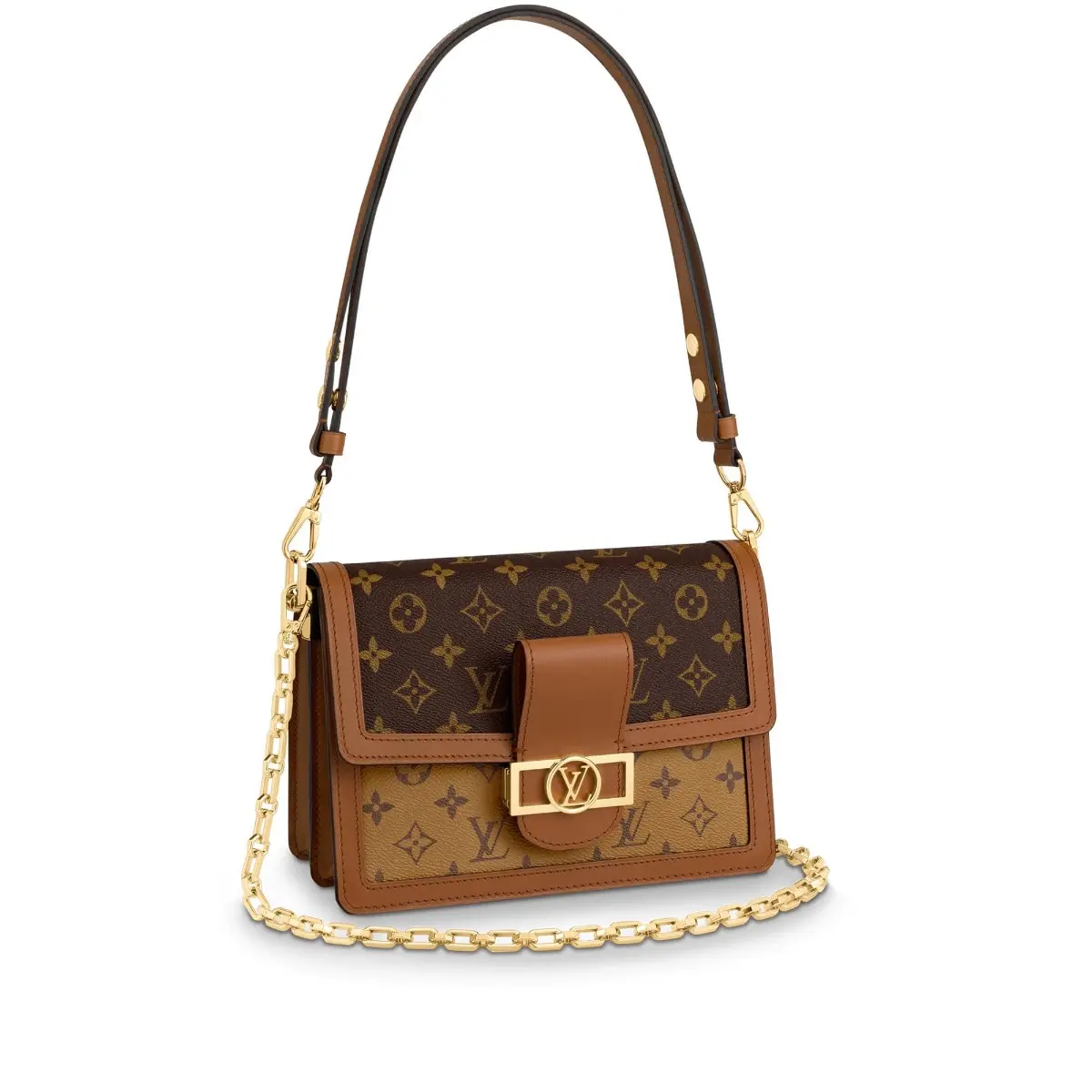 monogram reverse canvas dauphine mm m44391 1 monogram reverse canvas dauphine mm m44391 1