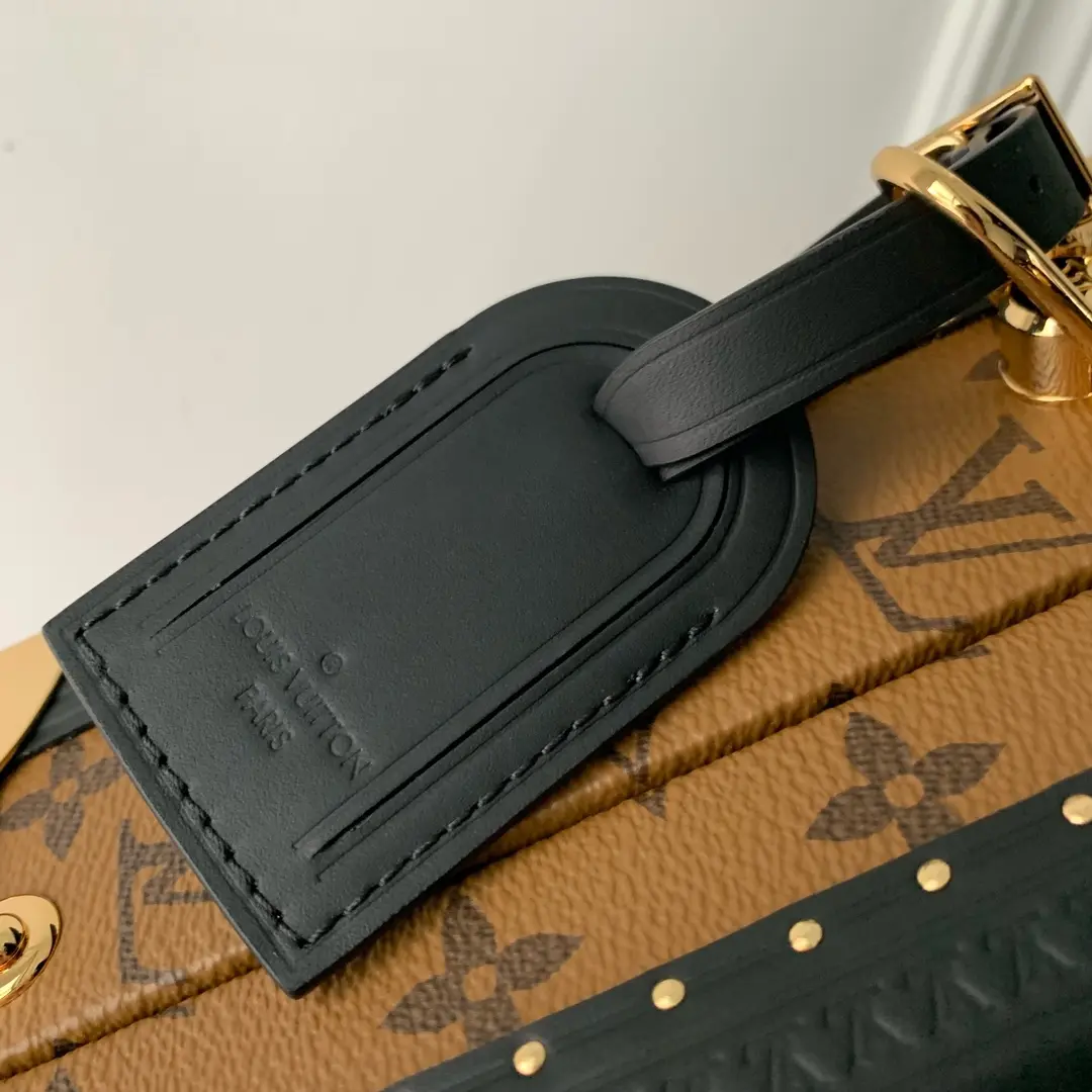 monogram reverse canvas mini square trunk m11206 5