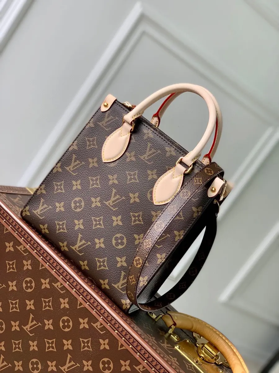 monogram sac plat bb handbag m46265 2 monogram sac plat bb handbag m46265 2