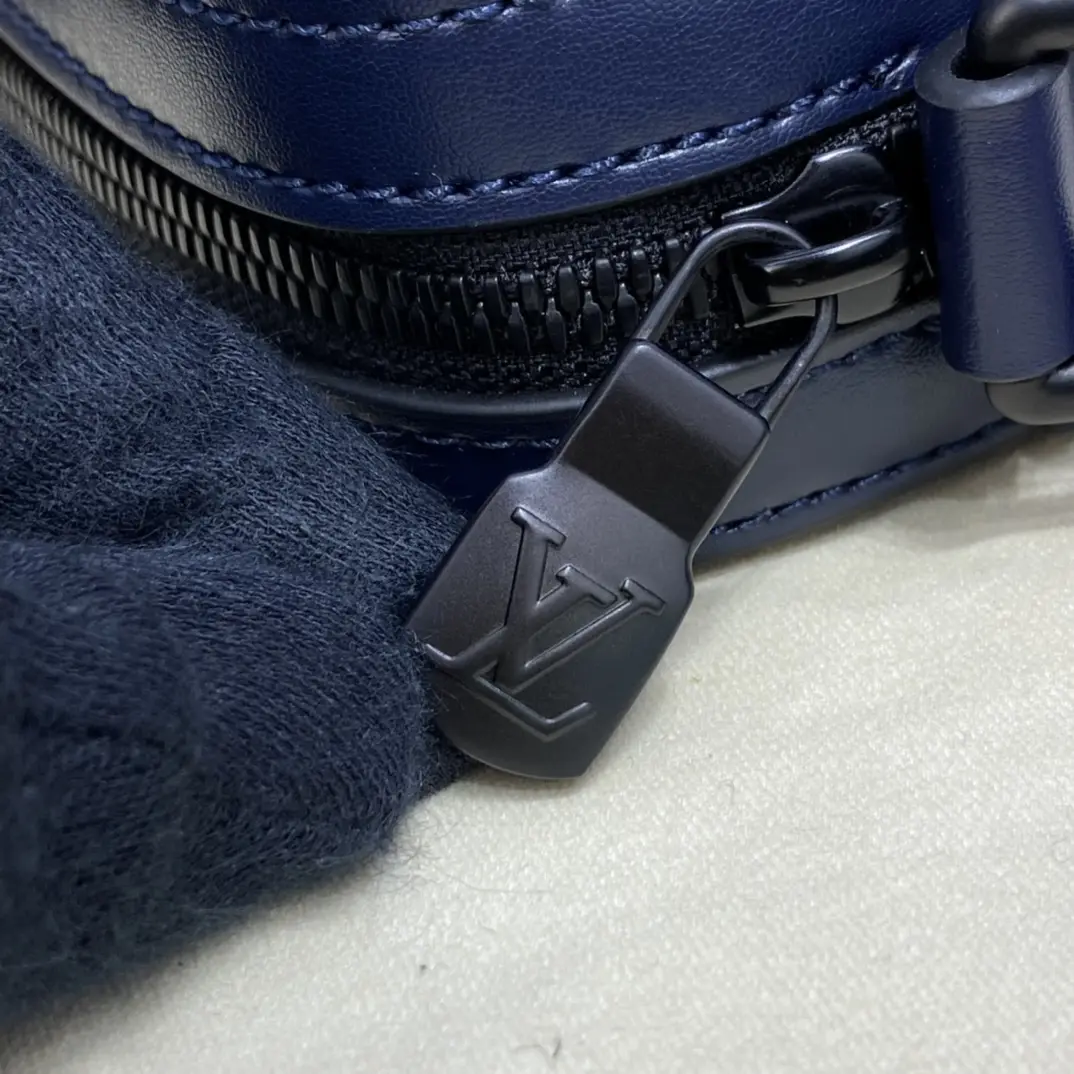 monogram shadow duo messenger bag navy blue m45730 8