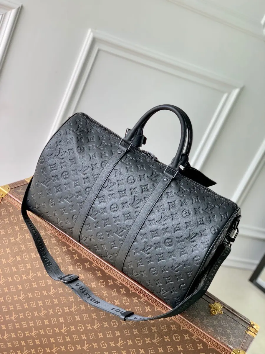 monogram shadow keepall bandouliere 50 m44810 10 monogram shadow keepall bandouliere 50 m44810 10