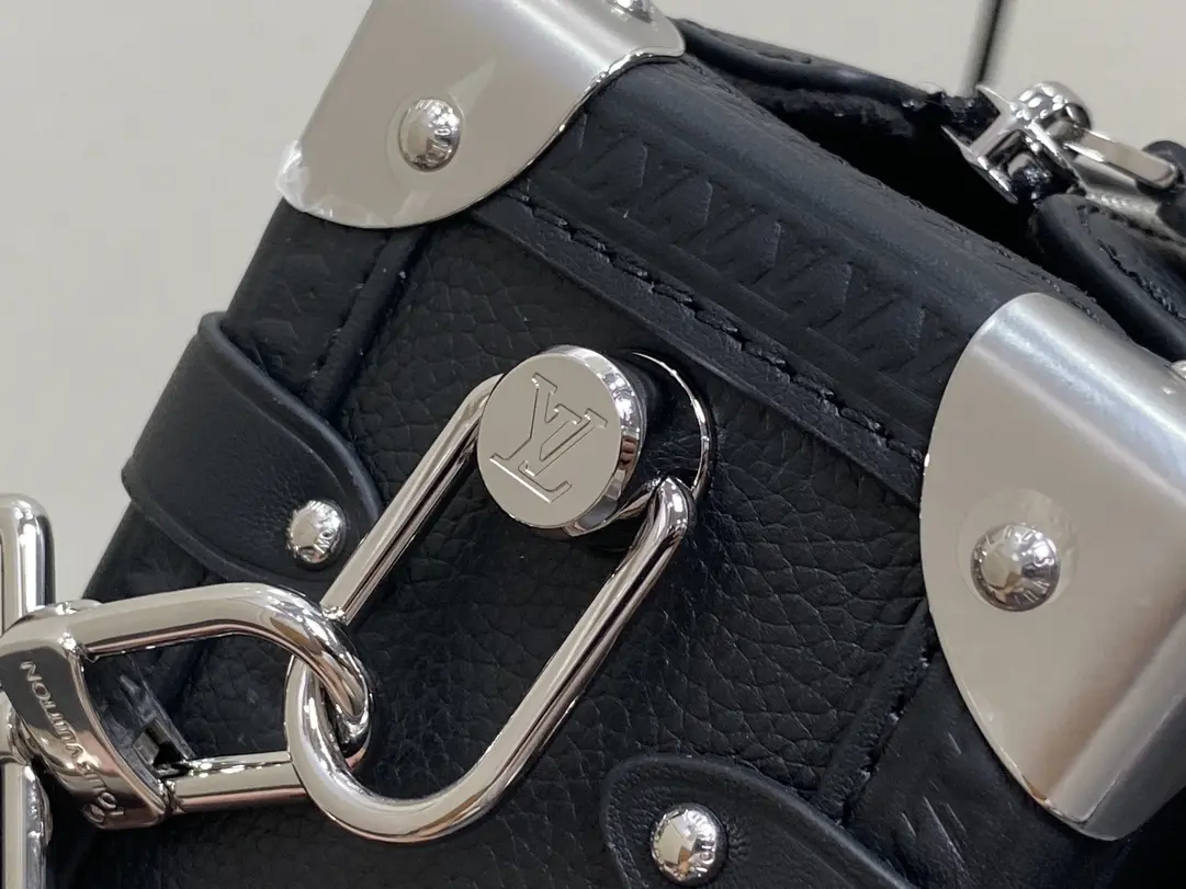 monogram side trunk mm bag black m25160 2