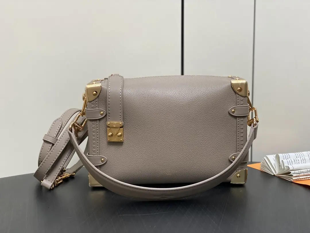 monogram side trunk mm bag taupe m25072 3 monogram side trunk mm bag taupe m25072 3