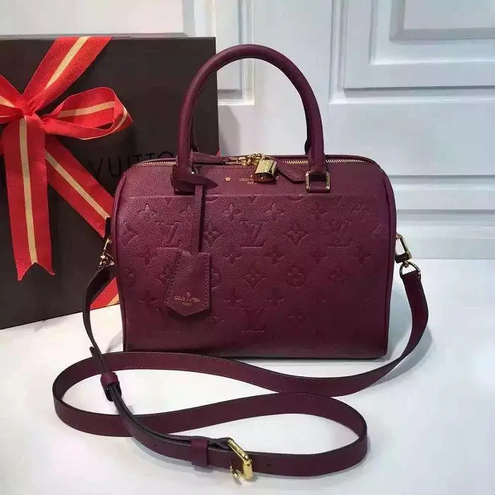 monogram speedy bandouliere 25 burgundy m42402 6 monogram speedy bandouliere 25 burgundy m42402 6