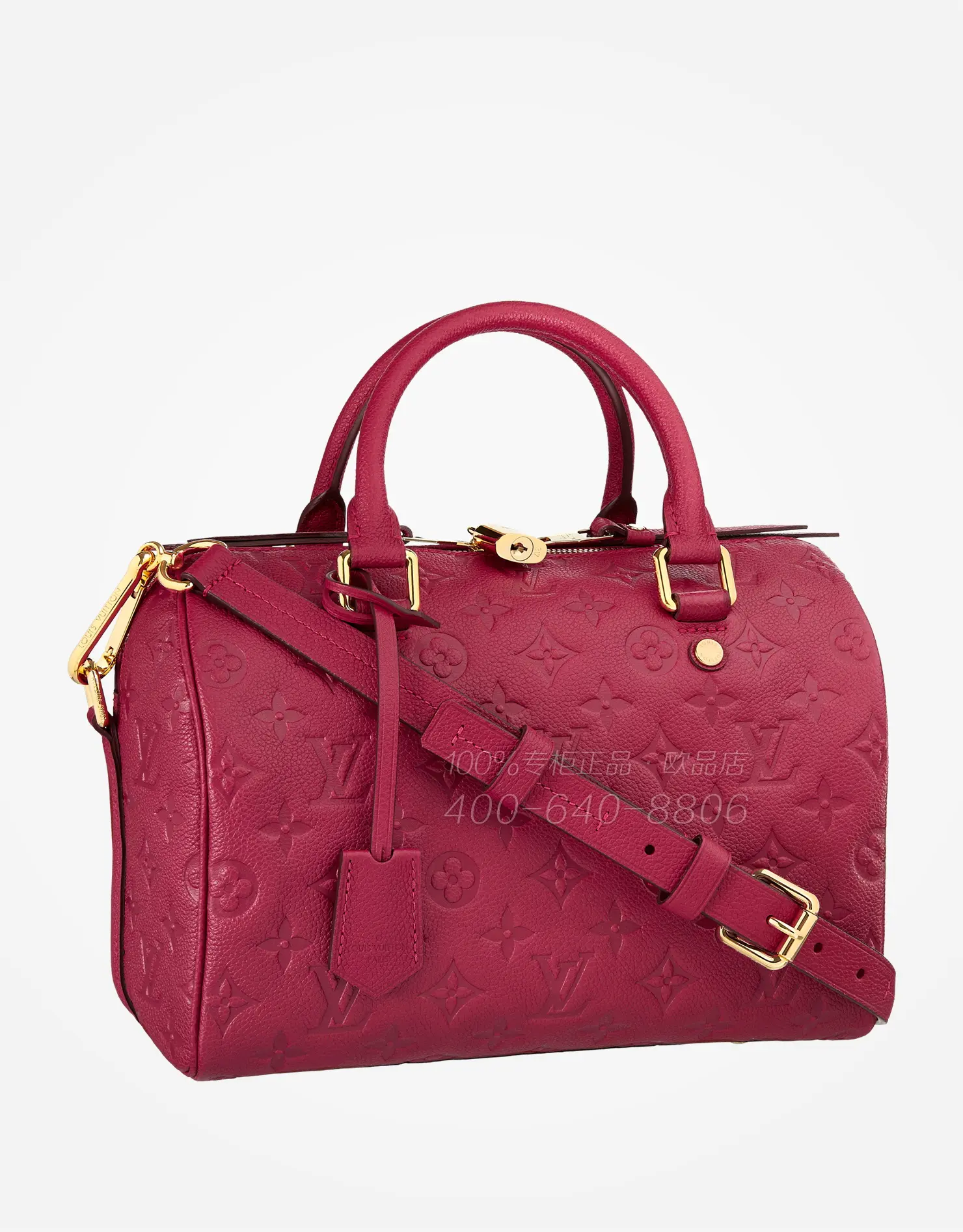 monogram speedy bandouliere 25 jaipur pink m40764 5 1