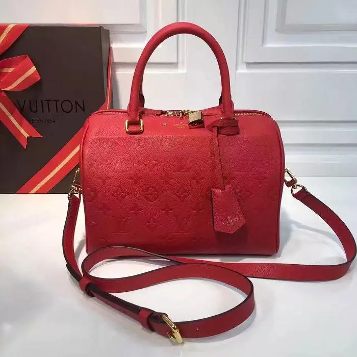 monogram speedy bandouliere 25 red m42404 5 monogram speedy bandouliere 25 red m42404 5