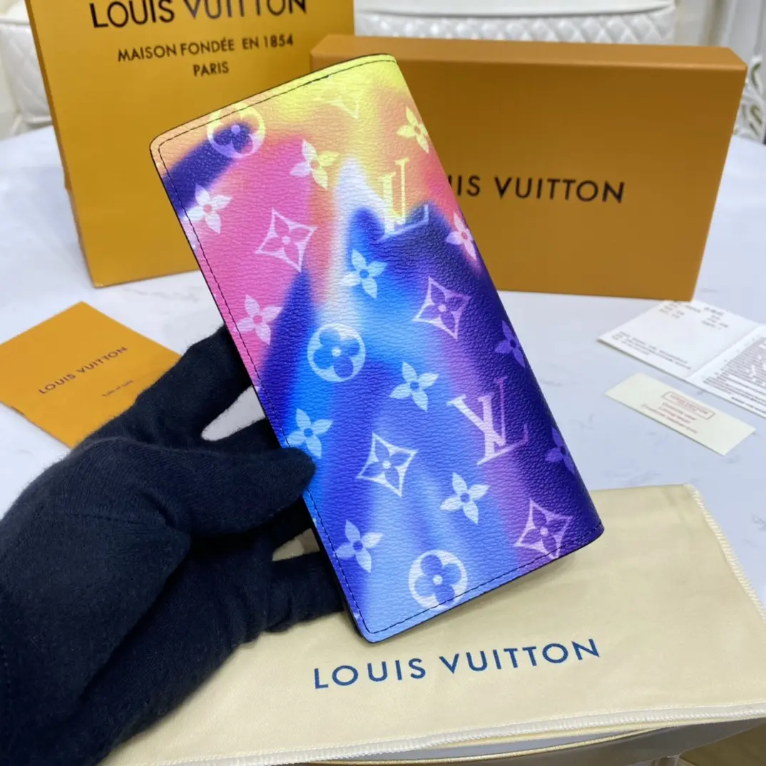monogram sunset brazza wallet m80957 2