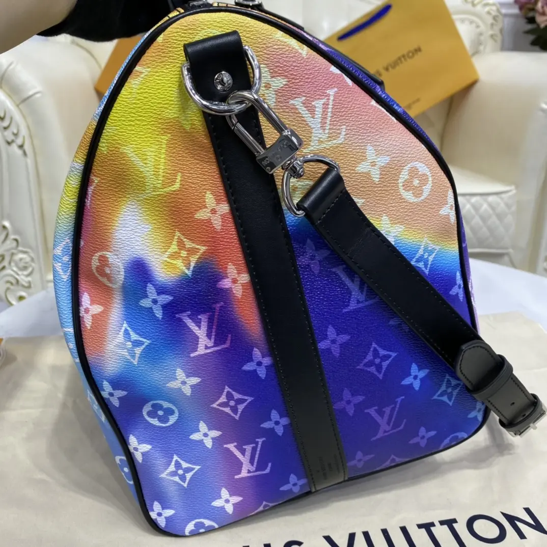 monogram sunset keepall bandouliere 50 m45942 2