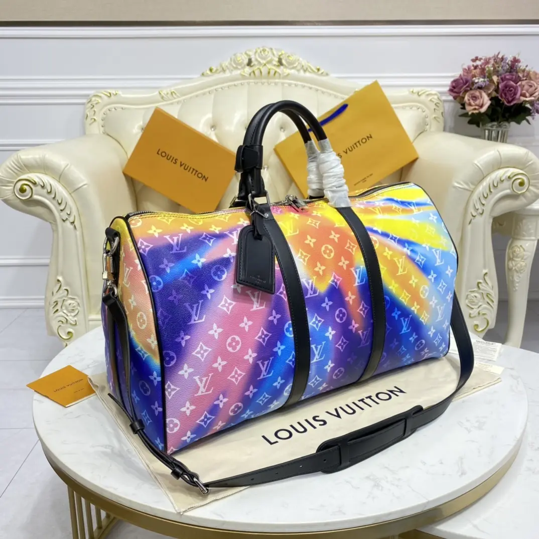 monogram sunset keepall bandouliere 50 m45942 5