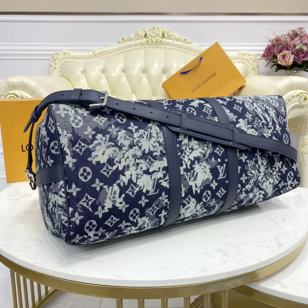 monogram tapestry keepall bandouliere 50 m57285 3