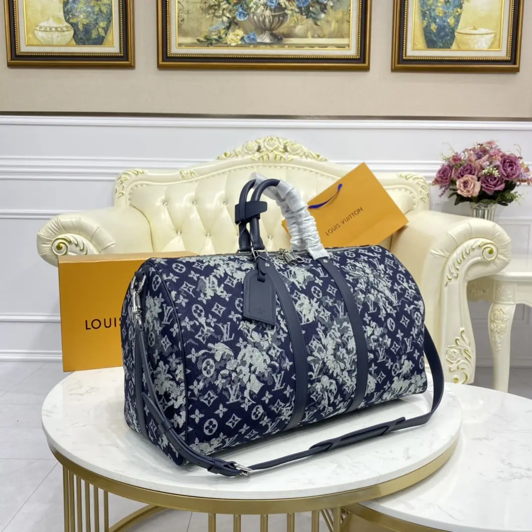 monogram tapestry keepall bandouliere 50 m57285 5