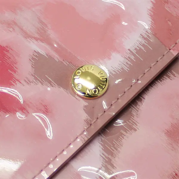 monogram vernis sarah wallet rose m90023 2