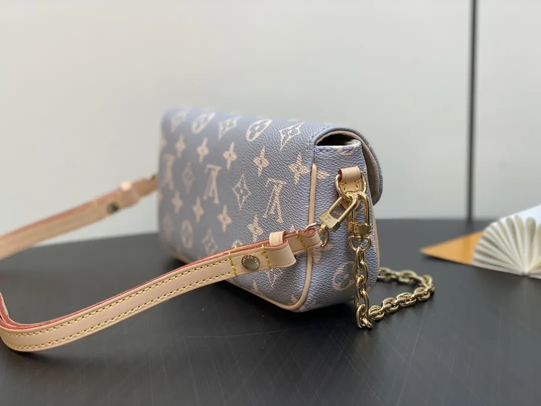 monogram wallet on chain ivy m12778 5