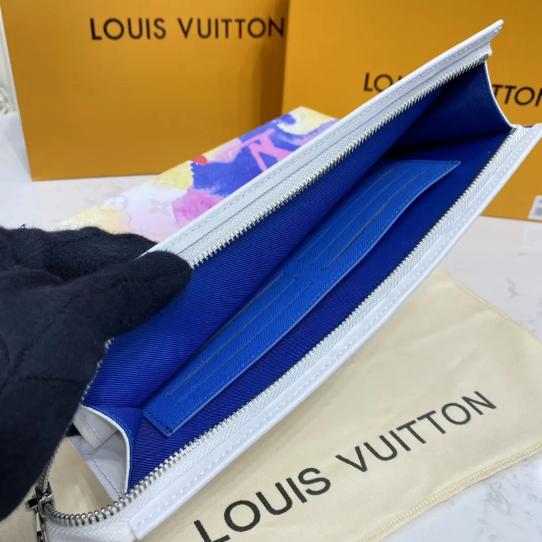 monogram watercolor multico pochette voyage mm m80460 9