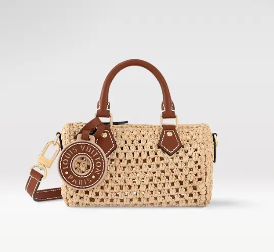 natural raffia nano speedy bag m83525 1 natural raffia nano speedy bag m83525 1