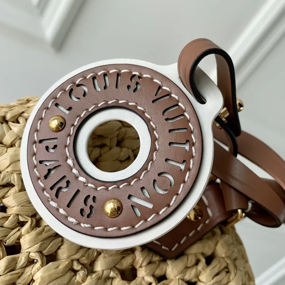 natural raffia nano speedy bag m83525 7