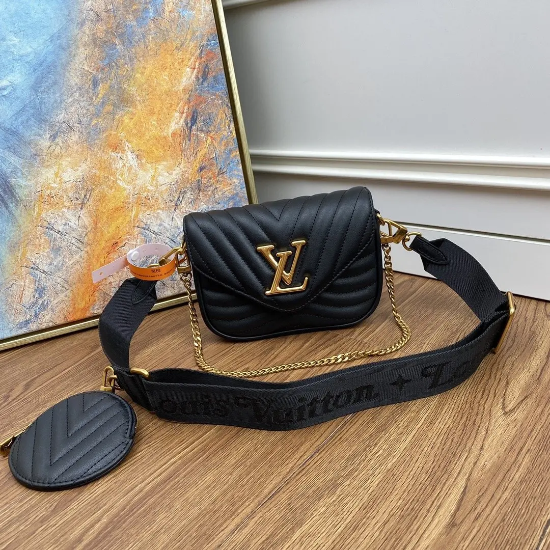 new wave multi pochette crossbody handbag black m56461 4 new wave multi pochette crossbody handbag black m56461 4