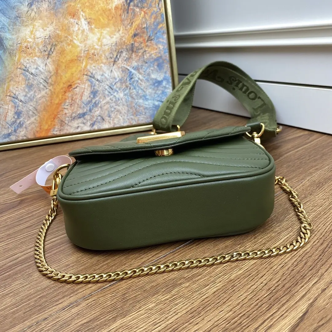 new wave multi pochette crossbody handbag khaki green m56471 4 new wave multi pochette crossbody handbag khaki green m56471 4