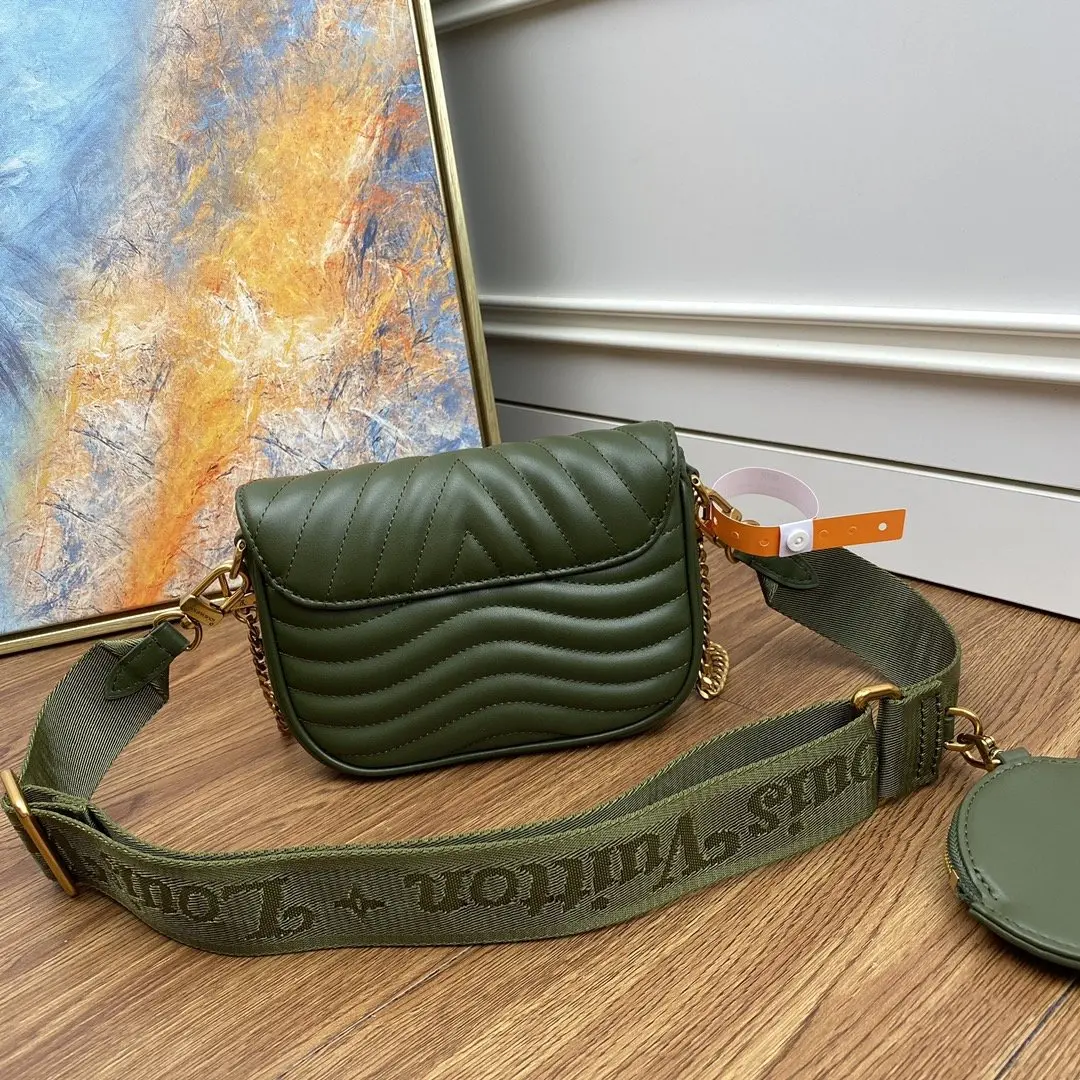 new wave multi pochette crossbody handbag khaki green m56471 6 new wave multi pochette crossbody handbag khaki green m56471 6