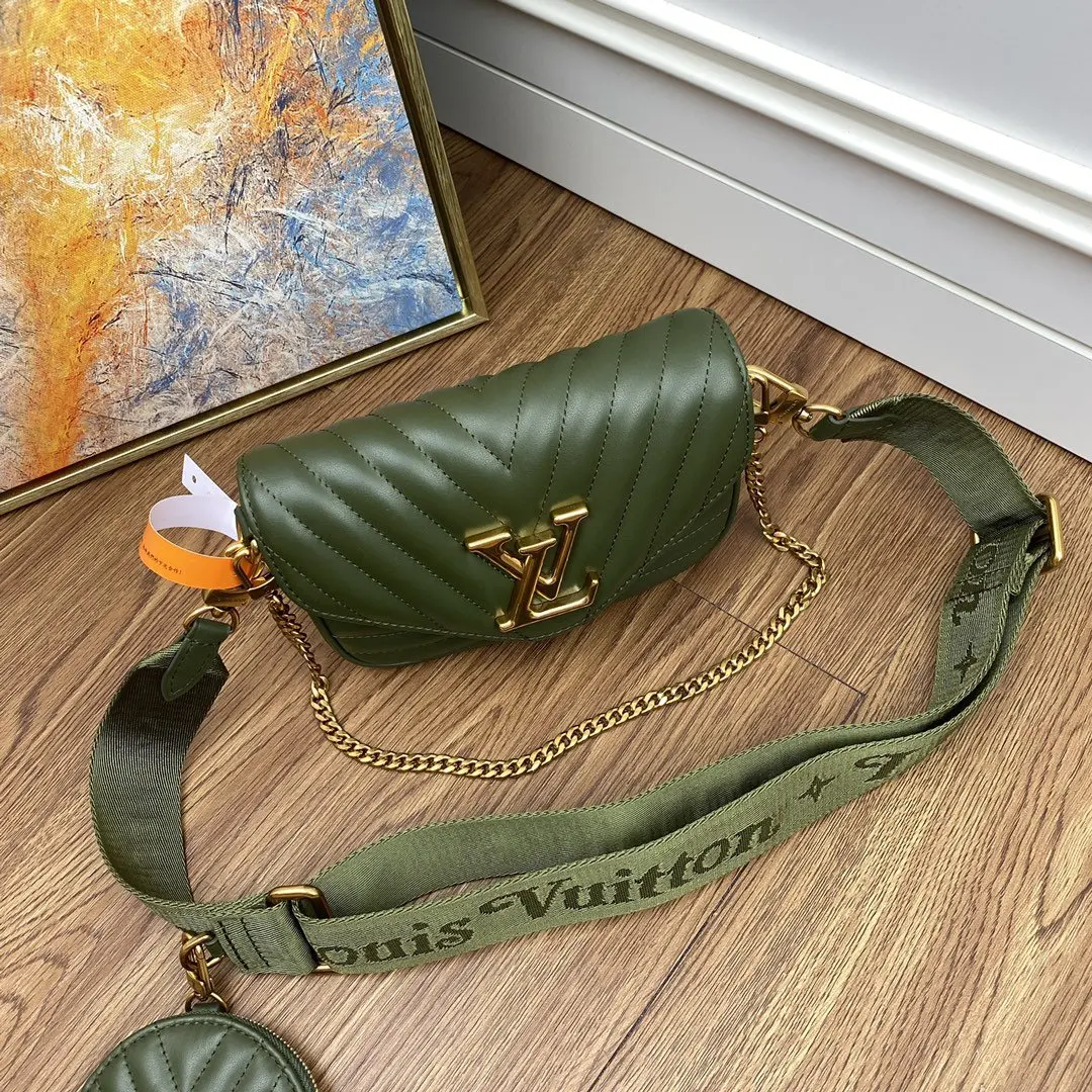 new wave multi pochette crossbody handbag khaki green m56471 7 new wave multi pochette crossbody handbag khaki green m56471 7